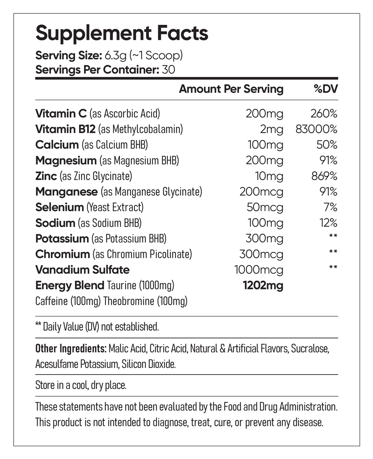 Perform: Energy and Focus Drink Mix for Endurance Athletes